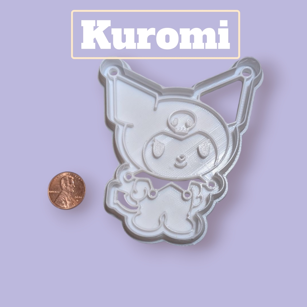 Kuromi Cookie Cutter – Handmade Sanrio-Inspired Baking Tool - Picture 2 of 2